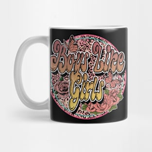 Great Gift Flowers Girls Proud Name Christmas 70s 80s 90s Mug